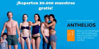 Muestras gratis de Anthelios de La Roche-Posay Muestras gratis de anthelios La Roche Posay