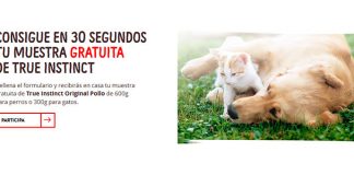 Muestras gratuitas de True Instinct Muestras gratuitas de True Instinct
