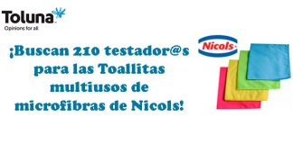 Prueba gratis las toallitas multiusos de Nicols Prueba gratis las toallitas multiusos de Nicols