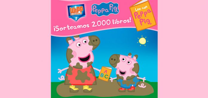 Sortean 2.000 libros Peppa Pig