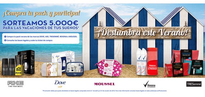 Unilever sortea 5.000 euros
