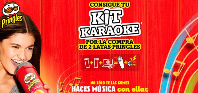 Consigue Kit Karaoke con Pringles