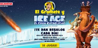 Gana regalos cada día con Pescanova y Ice Age Gana regalos cada día con Pescanova y Ice Age