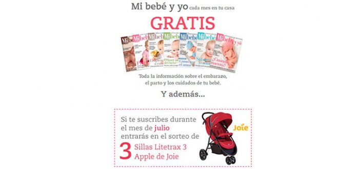 La revista Mi bebé y yo gratis