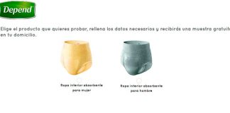 Muestras gratis de Depend Muestras gratis de Depend