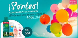 Natural Honey sortea una tarjeta regalo Natural Honey sortea una tarjeta regalo