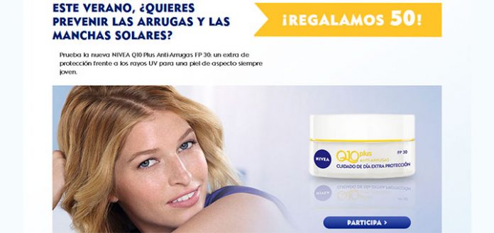 Nivea regala 50 Nivea Q10 Plus Anti-Arrugas