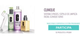 Prueba gratis Clinique Sonic Prueba gratis Clinique Sonic