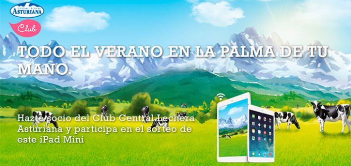 Central Lechera Asturiana sortea un iPad Mini
