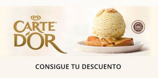 Consigue 1 euro de descuento en Carte D’Or Consigue 1 euro de descuento en Carte D'Or