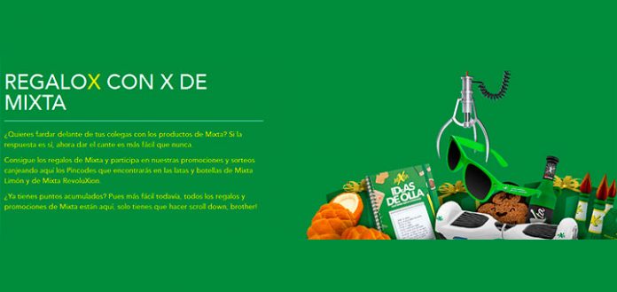 Consigue regalos con Mixta
