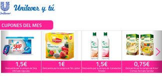 Cupones descuento en Unilever y tú Cupones descuento en Unilever y tú