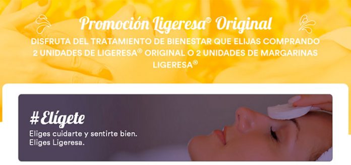 Disfruta gratis de un tratamiento de bienestar con Ligeresa