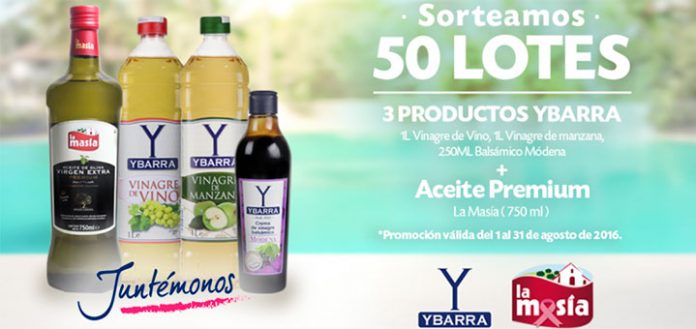 Gana un lote de productos Ybarra y La Masía