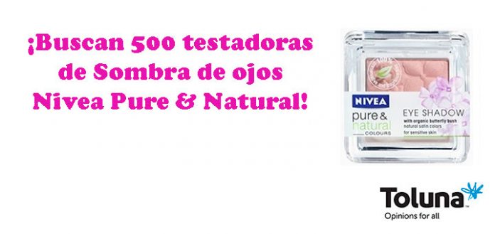 Prueba gratis Sombra de ojos Nivea Pure & Natural