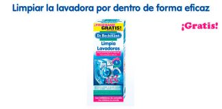 Prueba limpia lavadoras Dr. Beckmann gratis Prueba limpia lavadoras Dr. Beckmann gratis