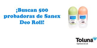 Buscan probadoras de Sanex Deo Roll Buscan probadoras de Sanex Deo Roll