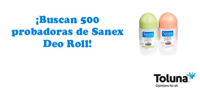 Buscan probadoras de Sanex Deo Roll