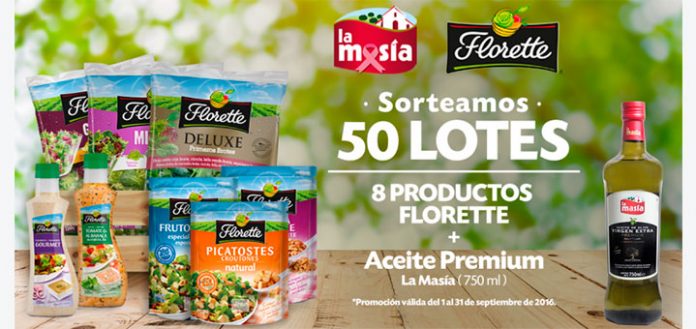 Gana un lote de Florette y La Masía