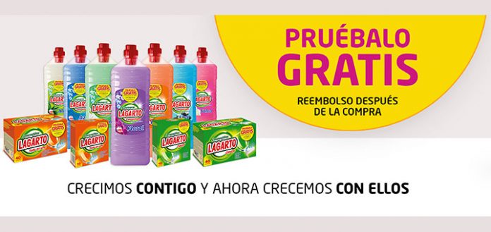 Prueba gratis productos Lagarto