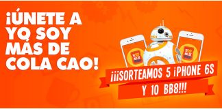 Cola Cao sortea 5 Iphone 6S y 10 BB8