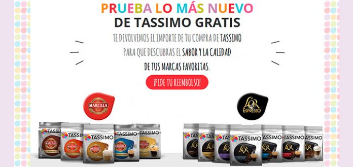 Consigue tu reembolso Tassimo