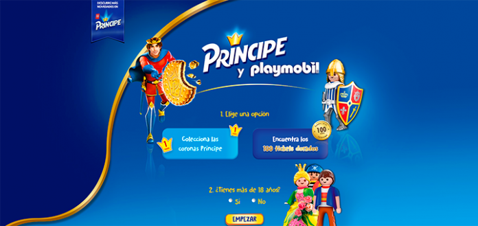 Gana regalos con Principe y Playmobil