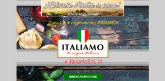 Gana un lote de productos italianos con Lidl Gana un lote de productos italianos con Lidl