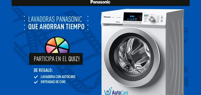 Gana una lavadora y entradas de cine con Panasonic