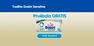 Muestras gratis de Dodot Sensitive Muestras gratis de Dodot Sensitive