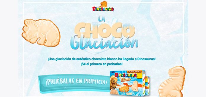 Prueba gratis las Dinosaurus Chocoblanco