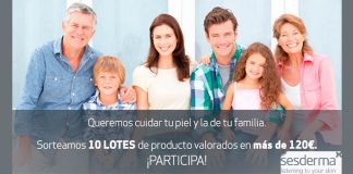 Sortean 10 lotes de producto Sesderma Sortean 10 lotes de producto Sesderma