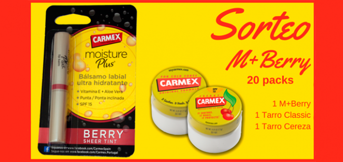 Sortean 20 packs Carmex Moisture Plus Berry