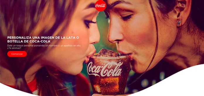 Personaliza una imagen de la lata de Coca Cola