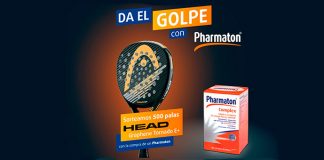 Pharmaton sortea 500 palas Head Pharmaton sortea 500 palas Head