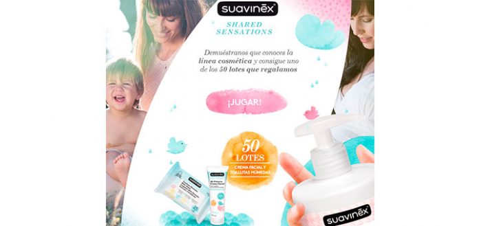 Suavinex regala 50 lotes de productos