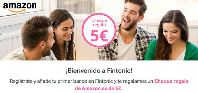 Gana 5€ en Amazon con Fintonic