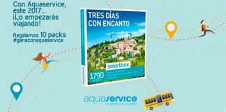 Aquaservice regala 10 packs de «Tres días con encanto» Aquaservice regala 10 packs de "Tres días con encanto"