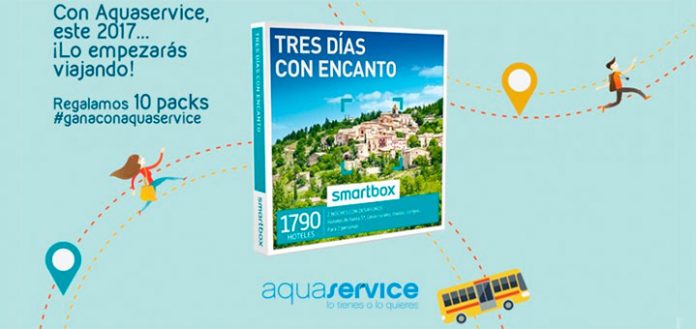 Aquaservice regala 10 packs de