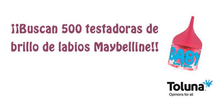 Buscan testadoras de brillo de labios Maybelline