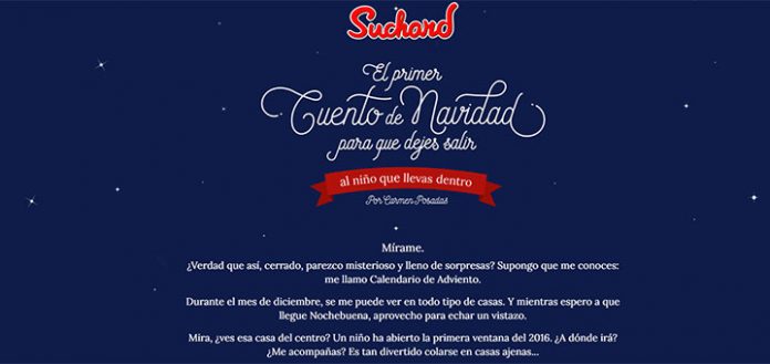 Calendario de adviento Suchard