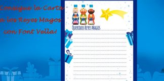 Carta a los Reyes Magos con Font Vella Carta a los Reyes Magos con Font Vella