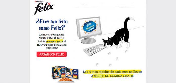 Consigue gratis el nuevo Felix Sensations Crunchy