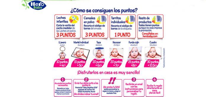 Consigue regalos personalizados con Hero Baby