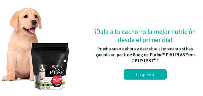 Gana un pack de 800g de Purina Pro Plan