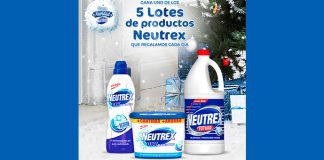 Regalan 5 lotes de productos Neutrex al día Regalan 5 lotes de productos Neutrex al día