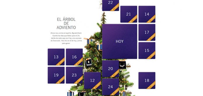 Árbol de Adviento Swarovski