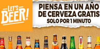 Gana un año de cerveza gratis Gana un año de cerveza gratis