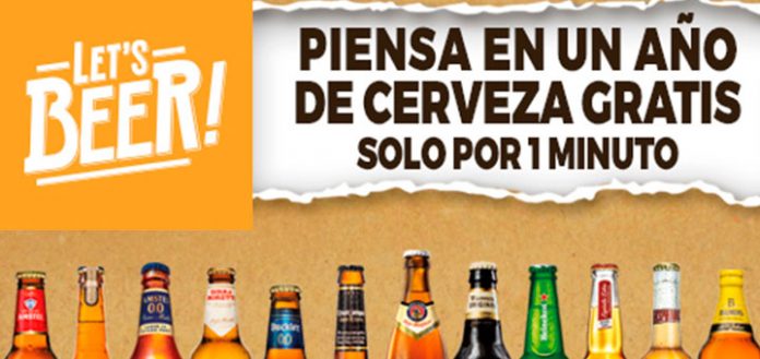 Gana un año de cerveza gratis