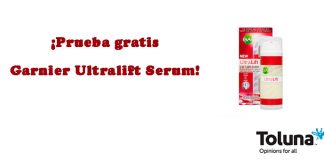 Prueba gratis Garnier Ultralift Serum Prueba gratis Garnier Ultralift Serum